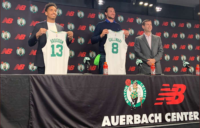 Brogdon and Gallinari